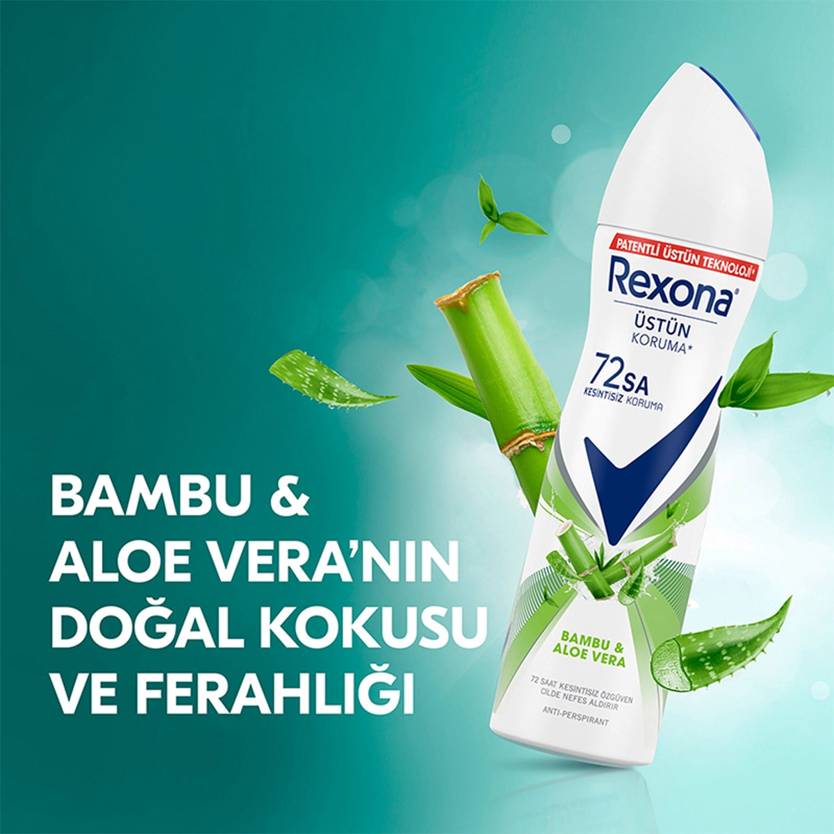 Aloe Vera Bamboo Kadın Deodorant Sprey 150 ml