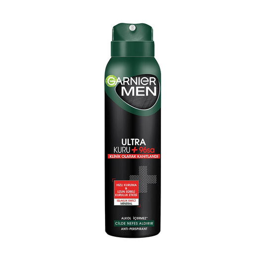 Erkek Deo Sprey Ultra Kuru 150 ml