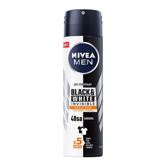 Deo Sprey Black and White Güçlü Etki Erkek 150 ML