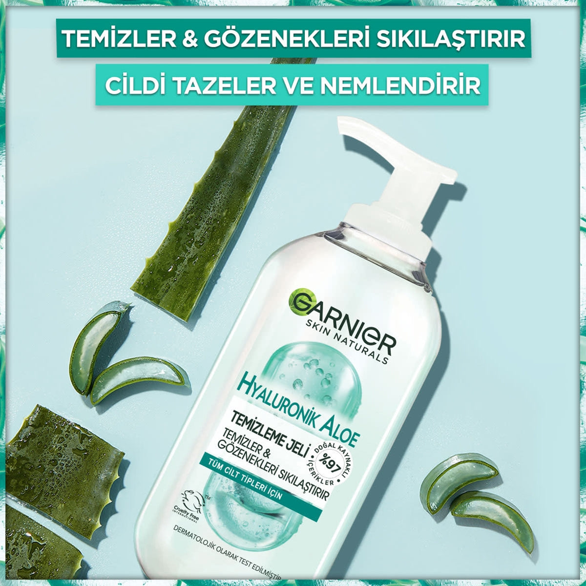 Yüz Temizleme Jeli Hyaluronik Aloe 200 ml