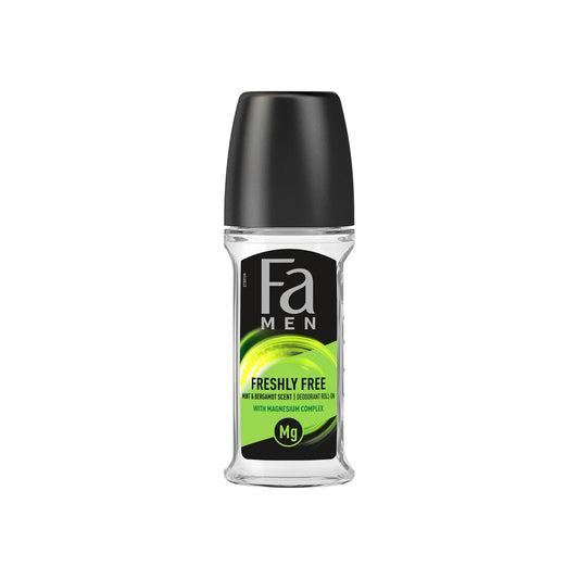 Men Fresh&Free Mint & Bergamot Erkek Roll-On