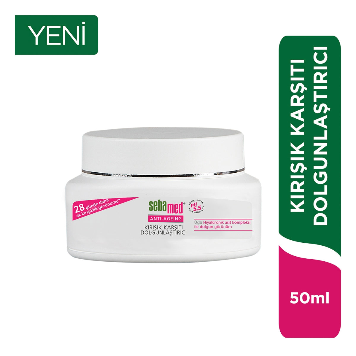 Kırışıklık Karşıtı Dolgunlaştırıcı Yüz Kremi 50 ml