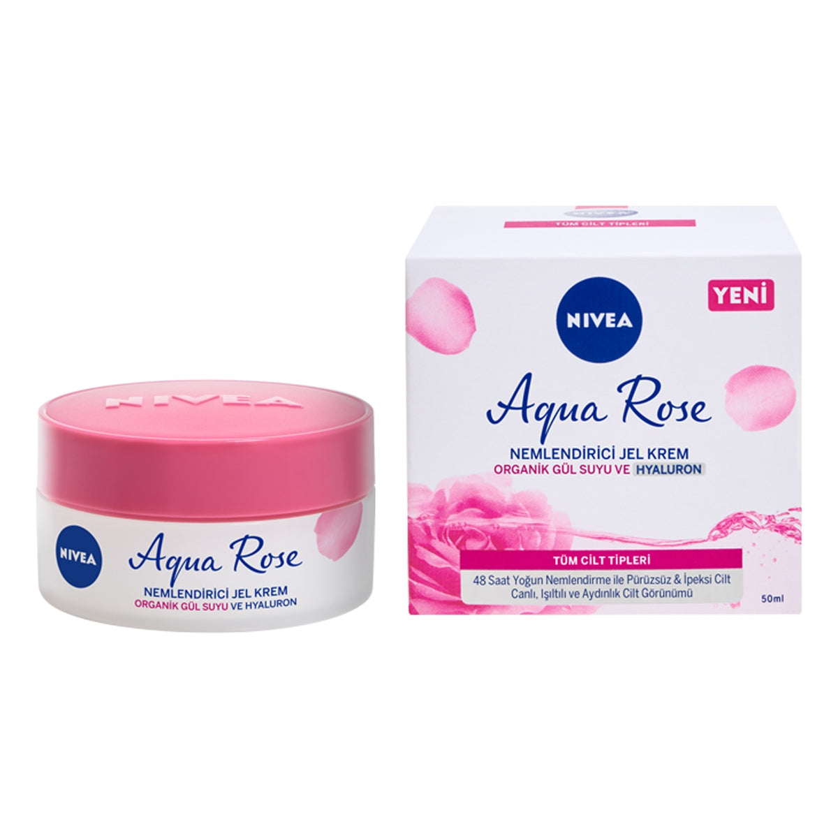 Aqua Rose Nemlendirici Jel Krem 50 ml