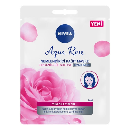 Aqua Rose Nemlendirici Kağıt Maske