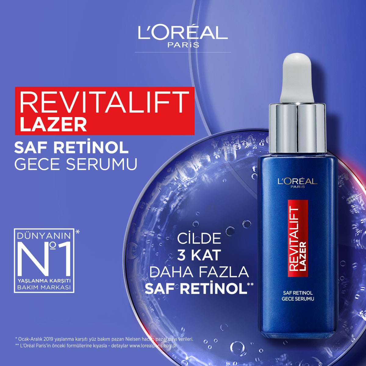 Revitalift Lazer Retinol Serum 30 ml