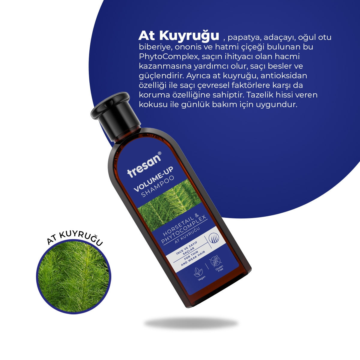 At Kuyruğu Hacimlendirici Bakım Şampuan 300 ml