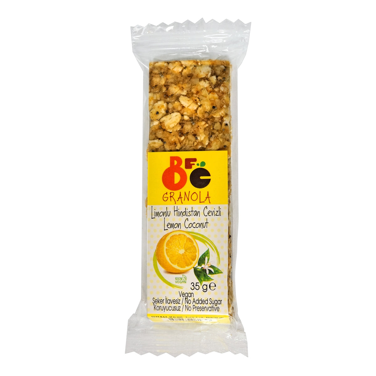 Limonlu Hindistan Cevizli Granola 35 gr