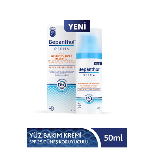 Derma Yüz Kremi Gündüz Spf25 50 ml