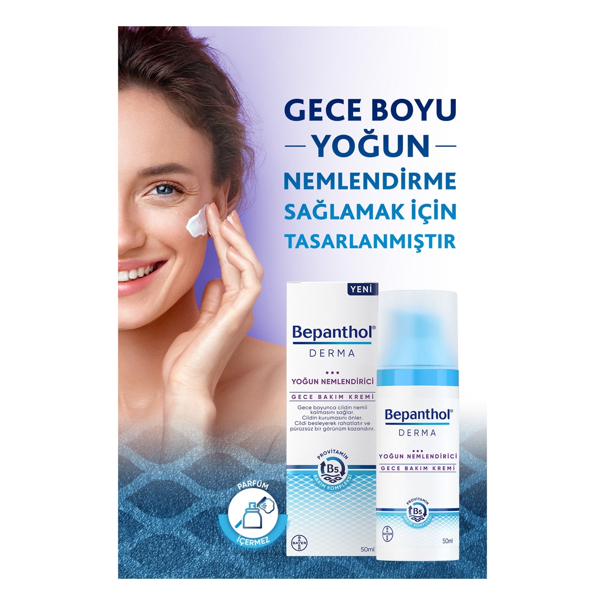 Derma Yüz Kremi Gece 50 ml