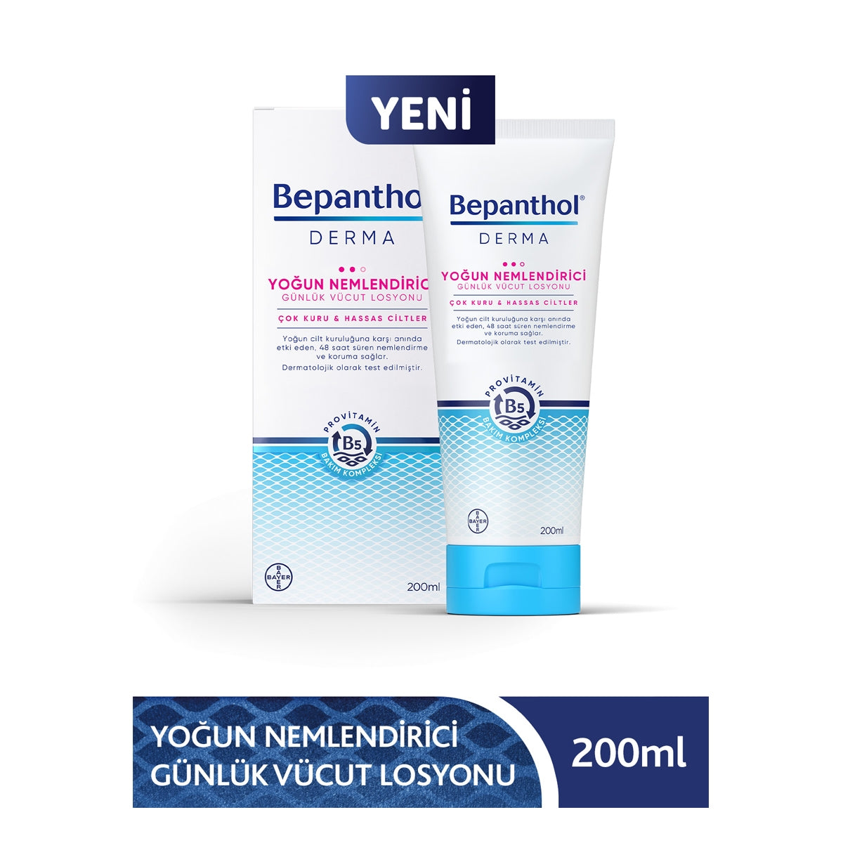 Derma Yoğun Nemlendirici Günlük Vücut Losyonu 200 ml