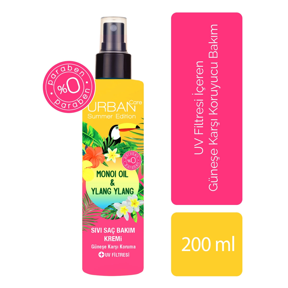 Monoi&Ylang Sıvı Saç Kremi 200 ml