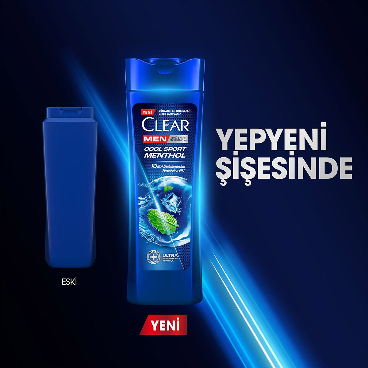 Şampuan Men Cool Sport Menthol 350 ml