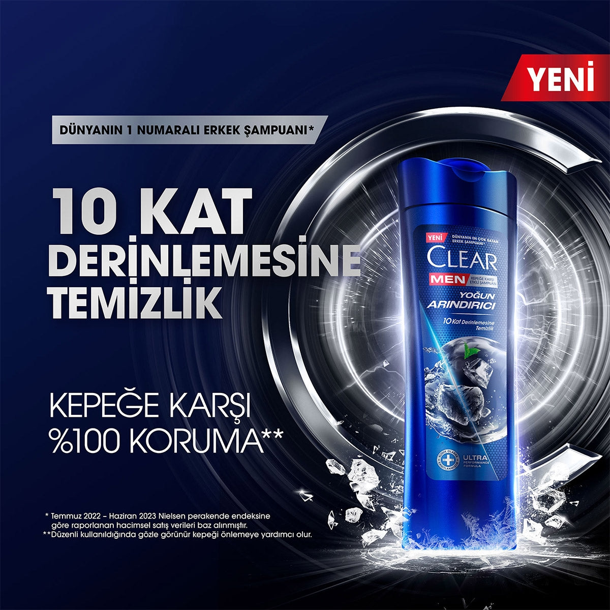 Şampuan Men Yoğun Arındırıcı Kömür 350 ml