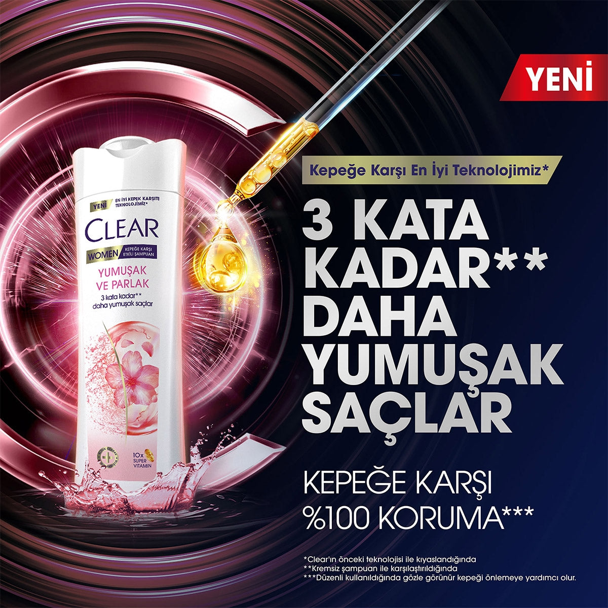 Şampuan Women Yumuşak Parlak Kiraz Çiçeği 350 ml