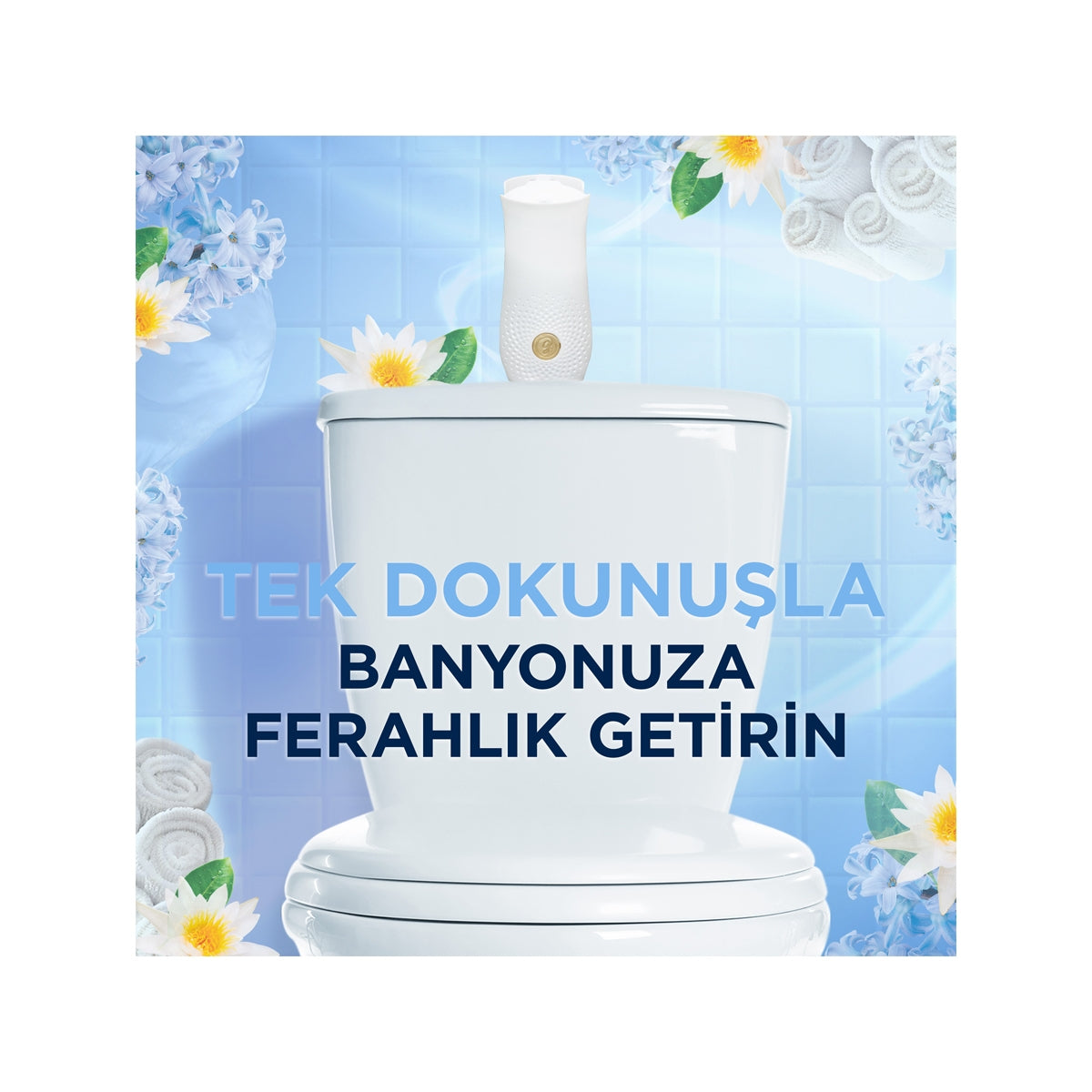 Banyo Cihaz + Yedek Temiz Çarşaf Ferahlığı 10 ml