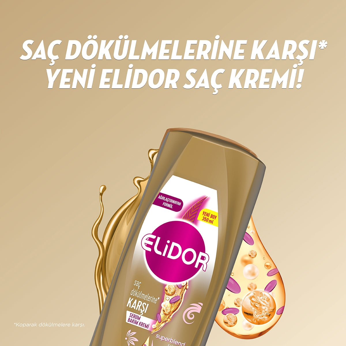 Saç Kremi Saç Dökülmelerine Karşı 350 ml