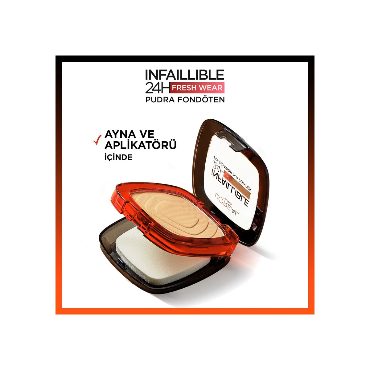 LOREAL PARIS PUDRA FONDOTEN INFA.24H 220 Sable Sand