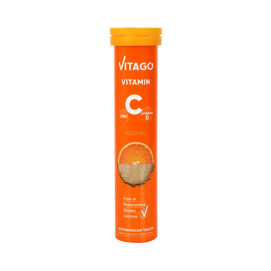 Vitamin C Vitamin D Çinko 20li Tablet