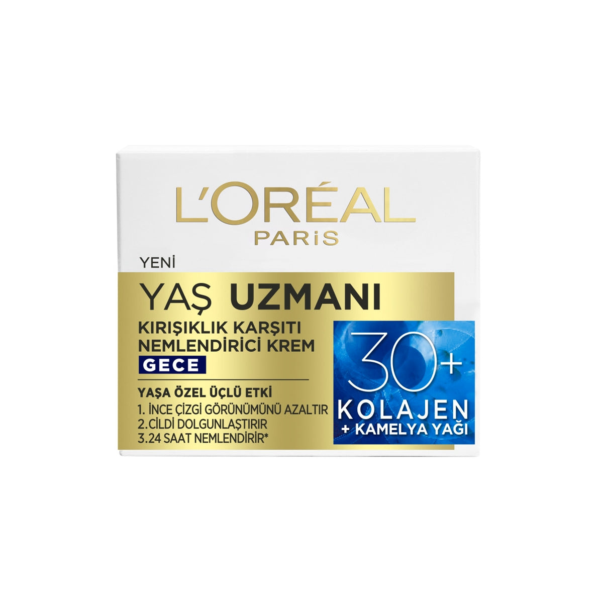 Yaş Uzmanı 30+ Nemlendirici Krem Gece 50 ml