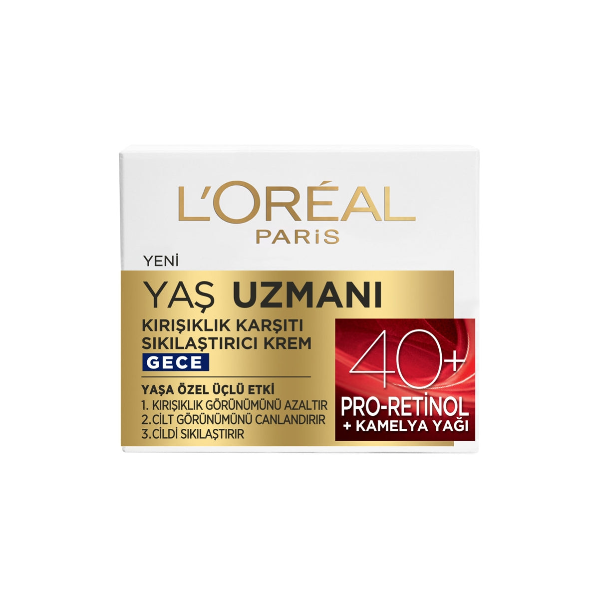 Yaş Uzmanı Sıkılaştırıcı Gece Kremi 40+ 50 ml