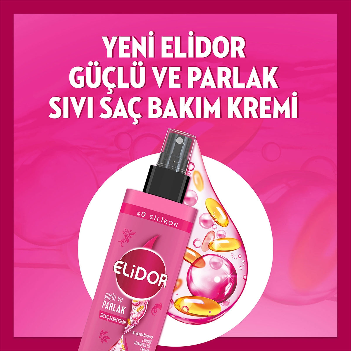 Sıvı Saç Kremi Güçlü Parlak 200 ml