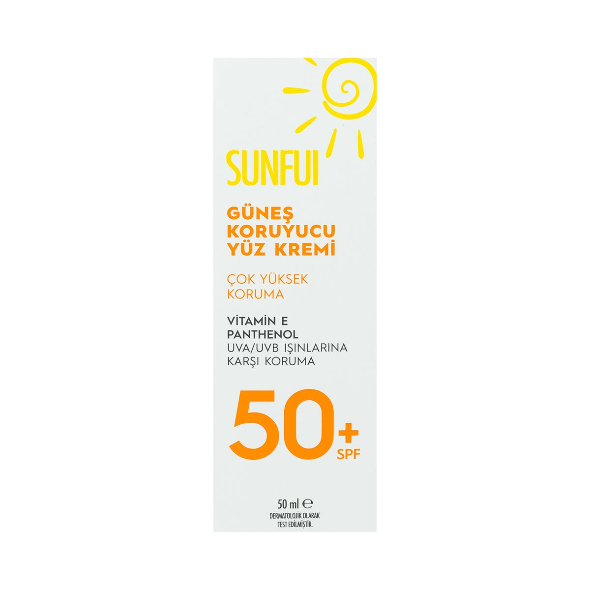 Güneş Kremi Yüz Koruycu SPF-50 50 ml