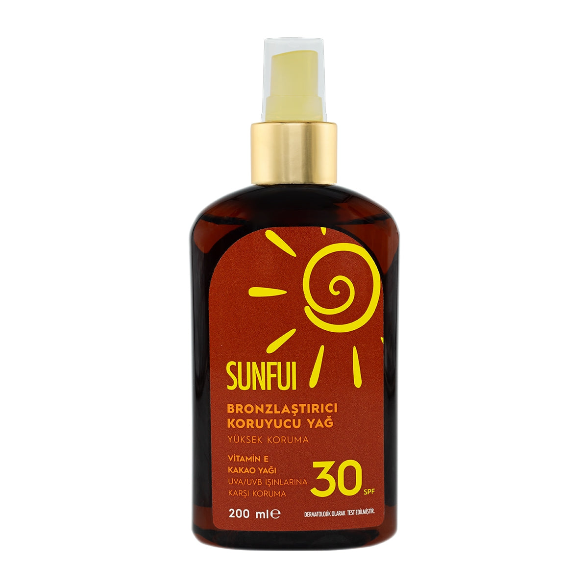 Bronzlaştırıcı Koruyucu Yağ SPF 30 200 ml