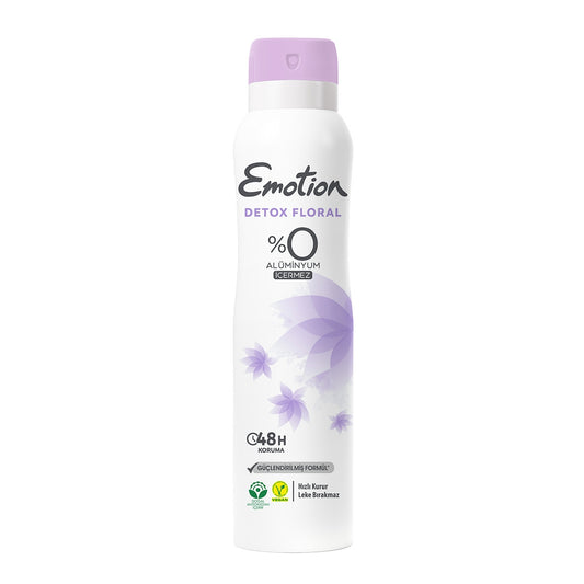 Kadın Deodorant Sprey Detox Floral 150 ml