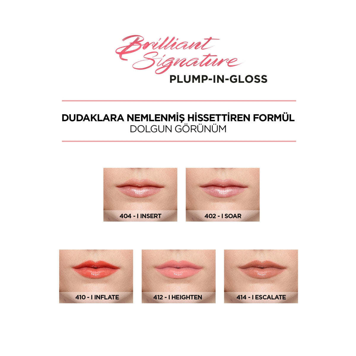 Ruj Brilliant Signature Plump İn 402 Soar 7ml