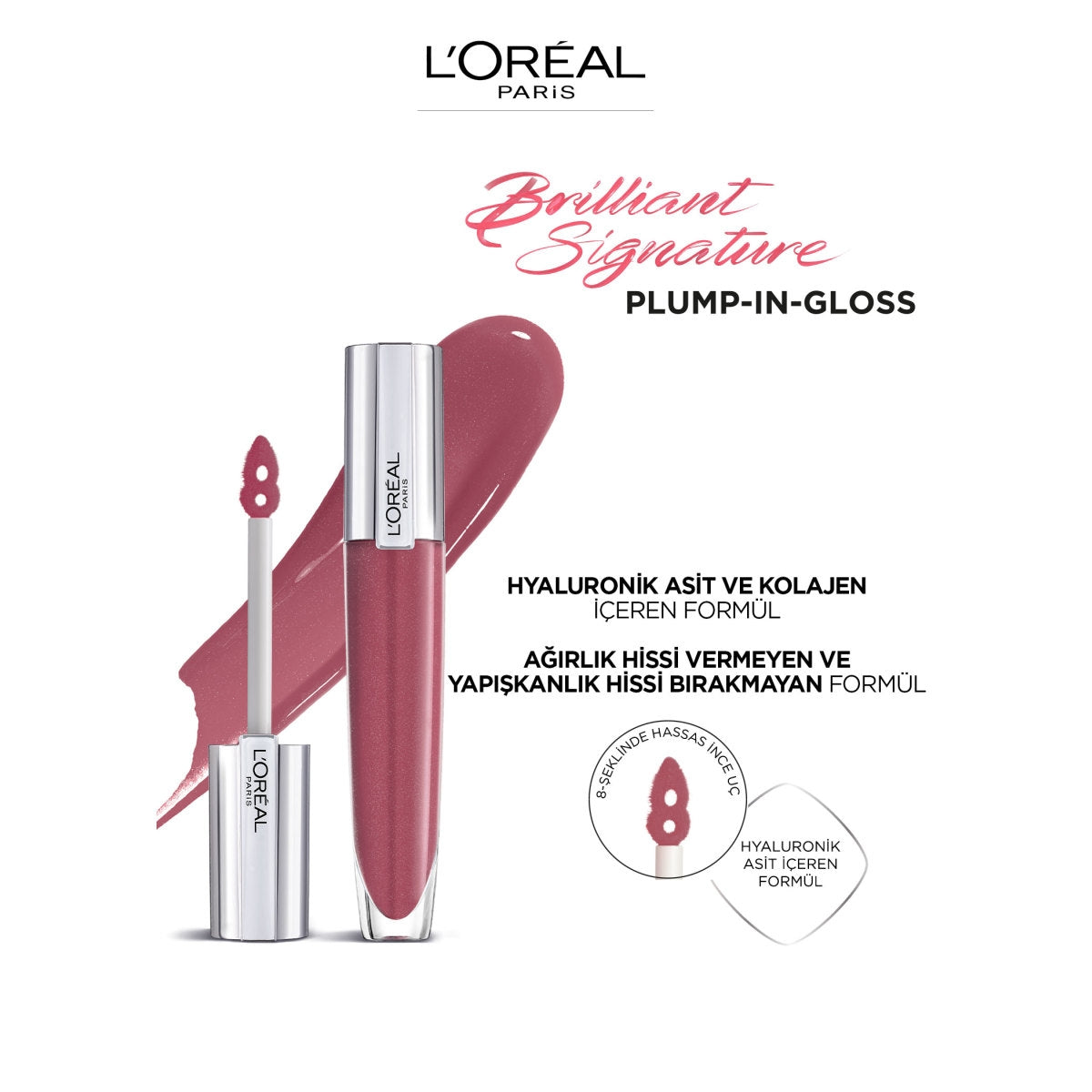 Ruj Brilliant Signature Plump İn 404 Assert 7ml