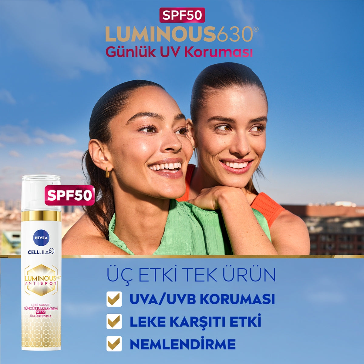 Luminous630 Leke Karşıtı Gündüz Kremi SPF50 40 ml