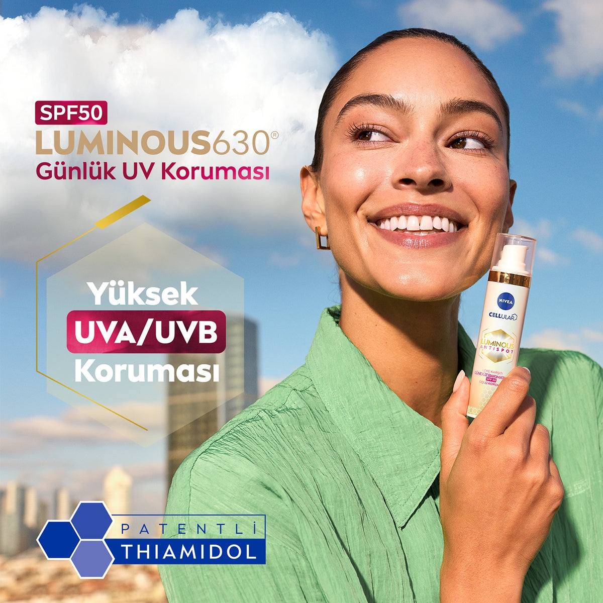 Luminous630 Leke Karşıtı Gündüz Kremi SPF50 40 ml