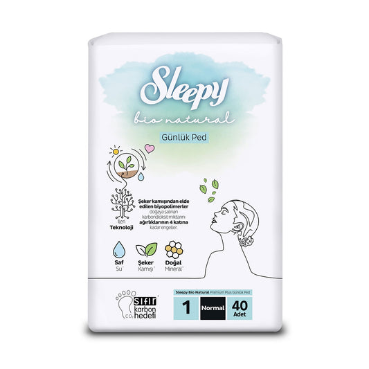 Bio Natural Günlük Ped Normal 40'lı