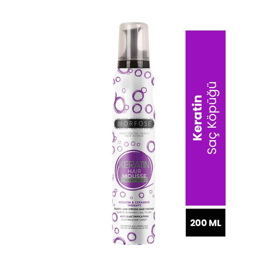 Saç Köpüğü Keratin 200 ml