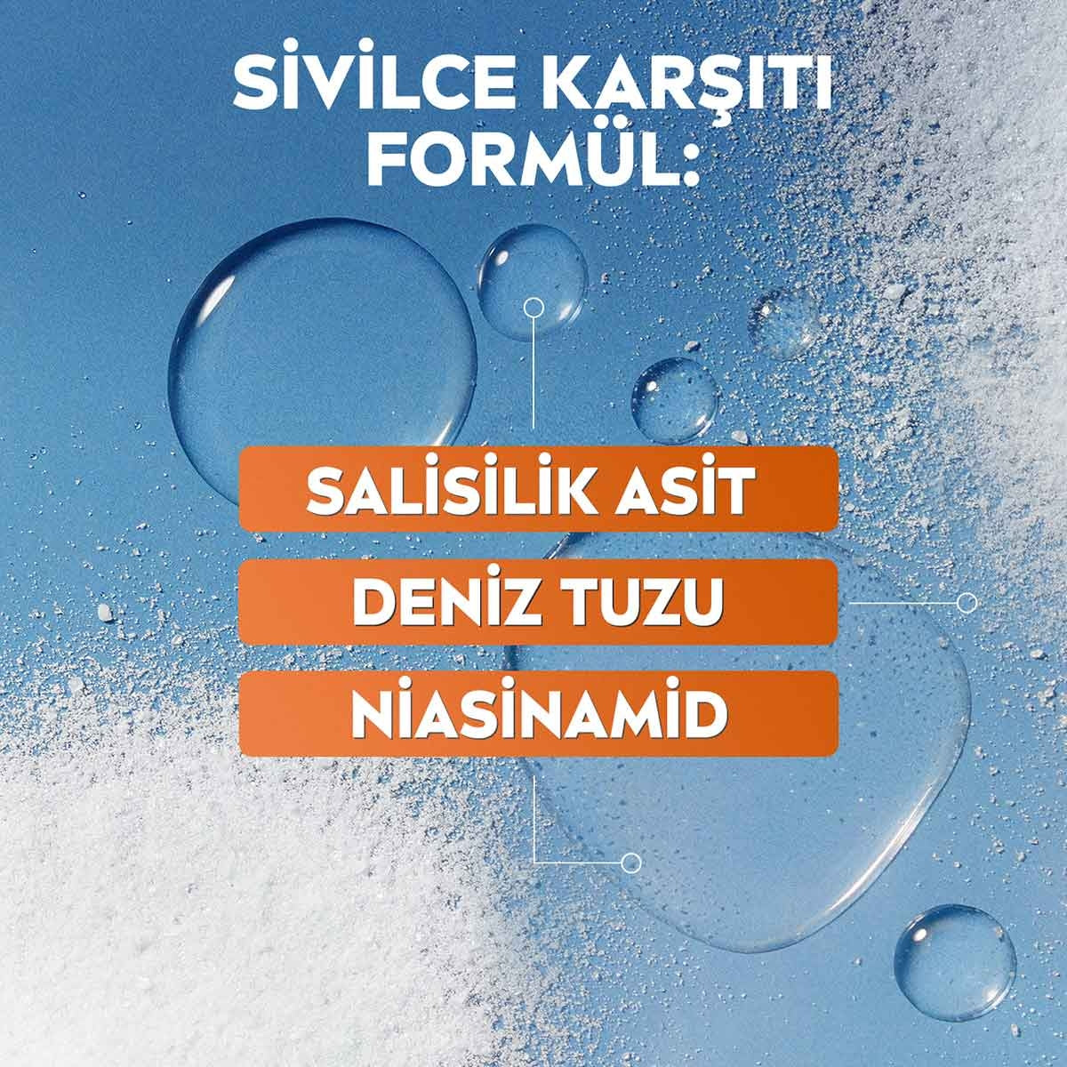 Derma Skin Clear Sivilce Karşıtı Peeling 150ml, Niasinamid, Salisilik Asit