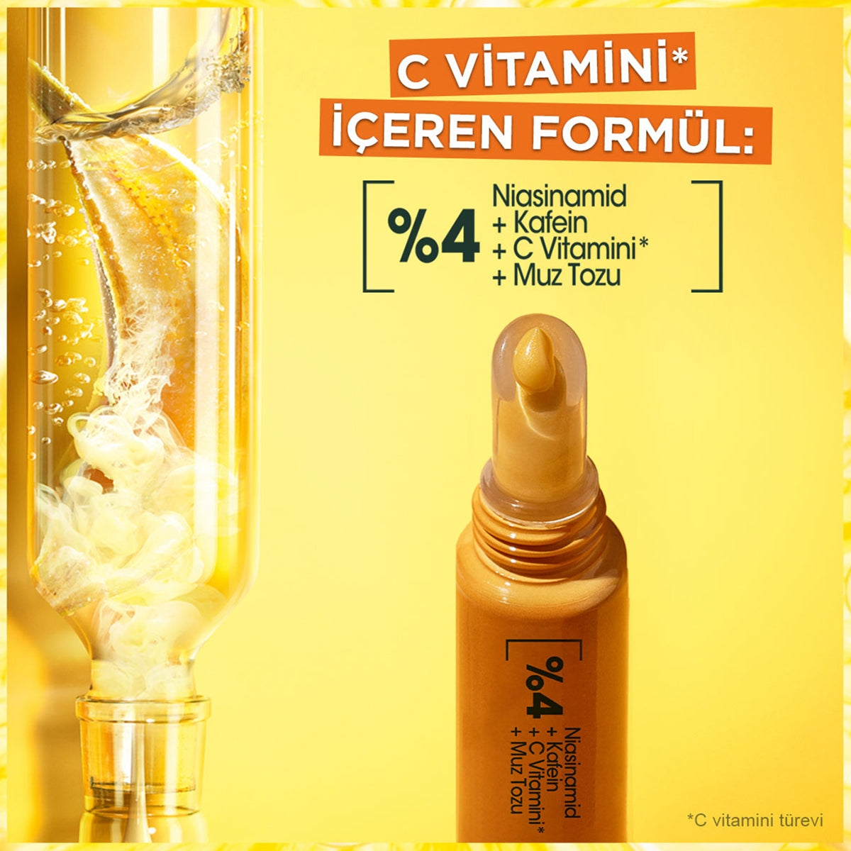 Göz Çevresi Bakım Kremi C Vitamini 15 ml