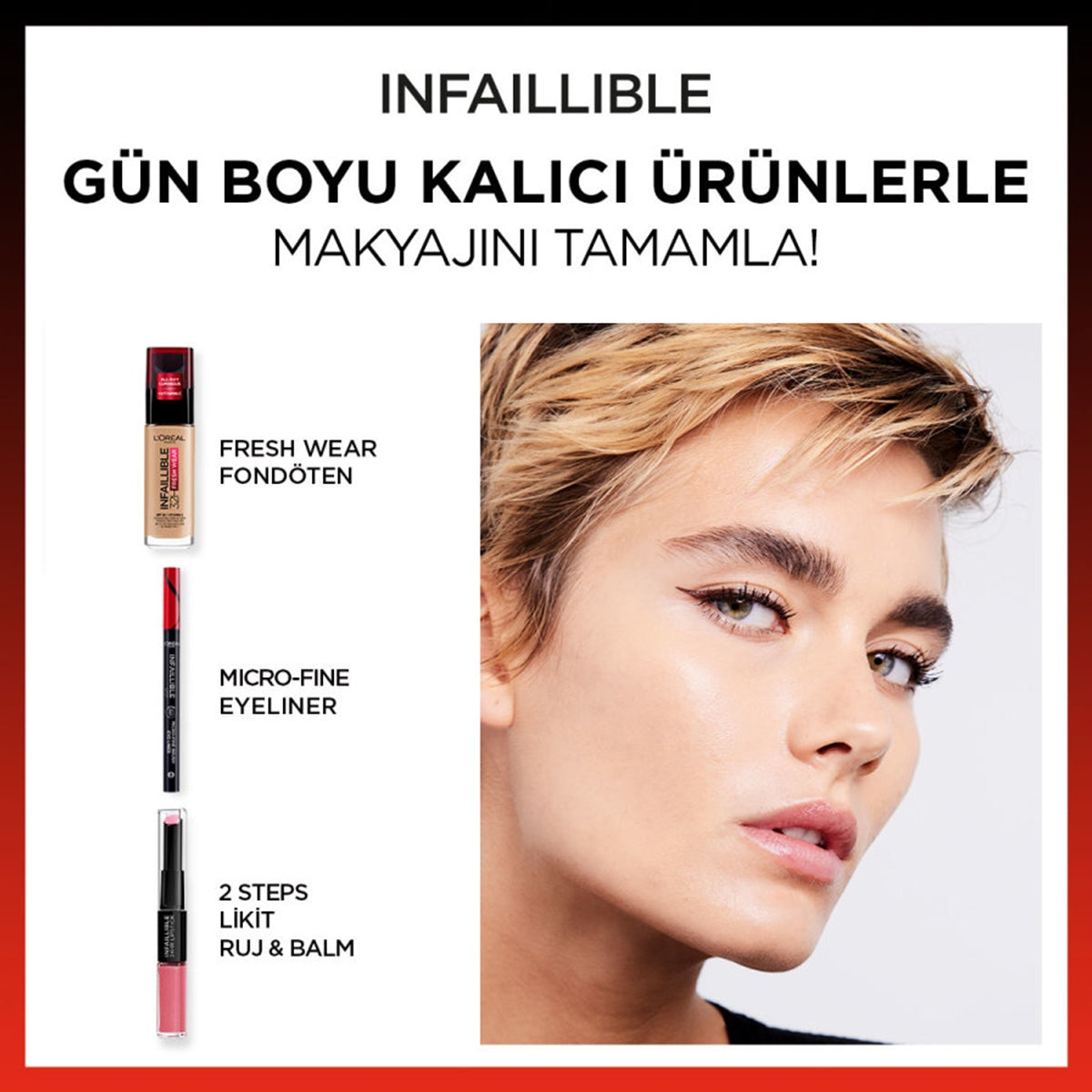 Eyeliner İnfaillible 36H Grip Micro 02 Smokey Earth