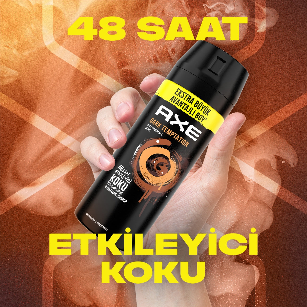 Erkek Deodorant Sprey Dark 200 ml