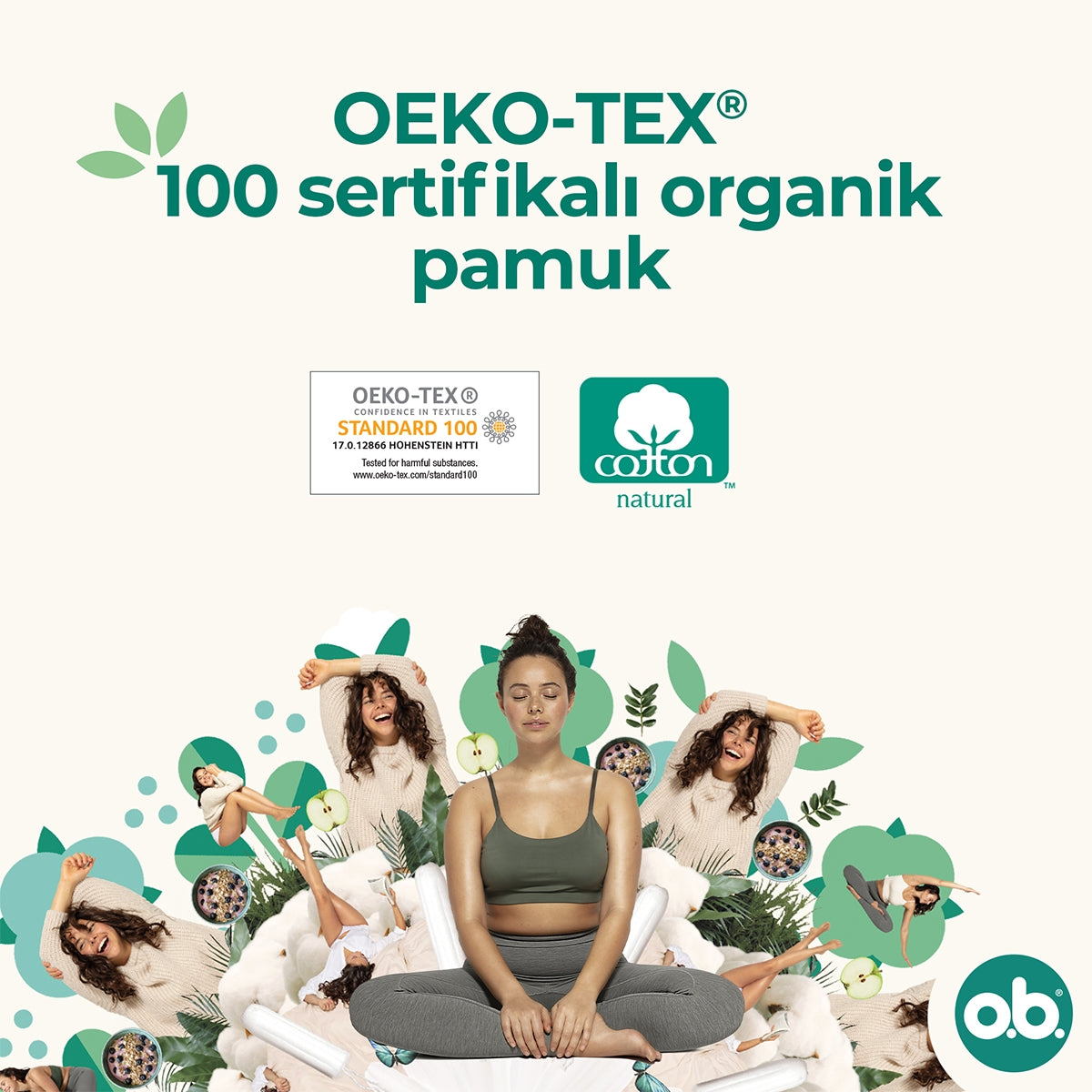 Organik Normal Tampon 16'lı