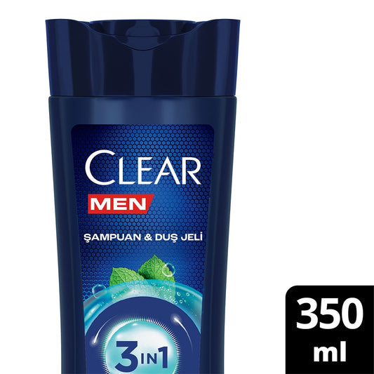 Şampuan & Duş Jeli Ferahlatıcı Mentol 350 ml