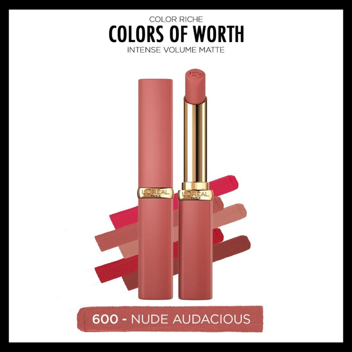 Ruj Color Riche Volume Mat 600 Nude Audacious