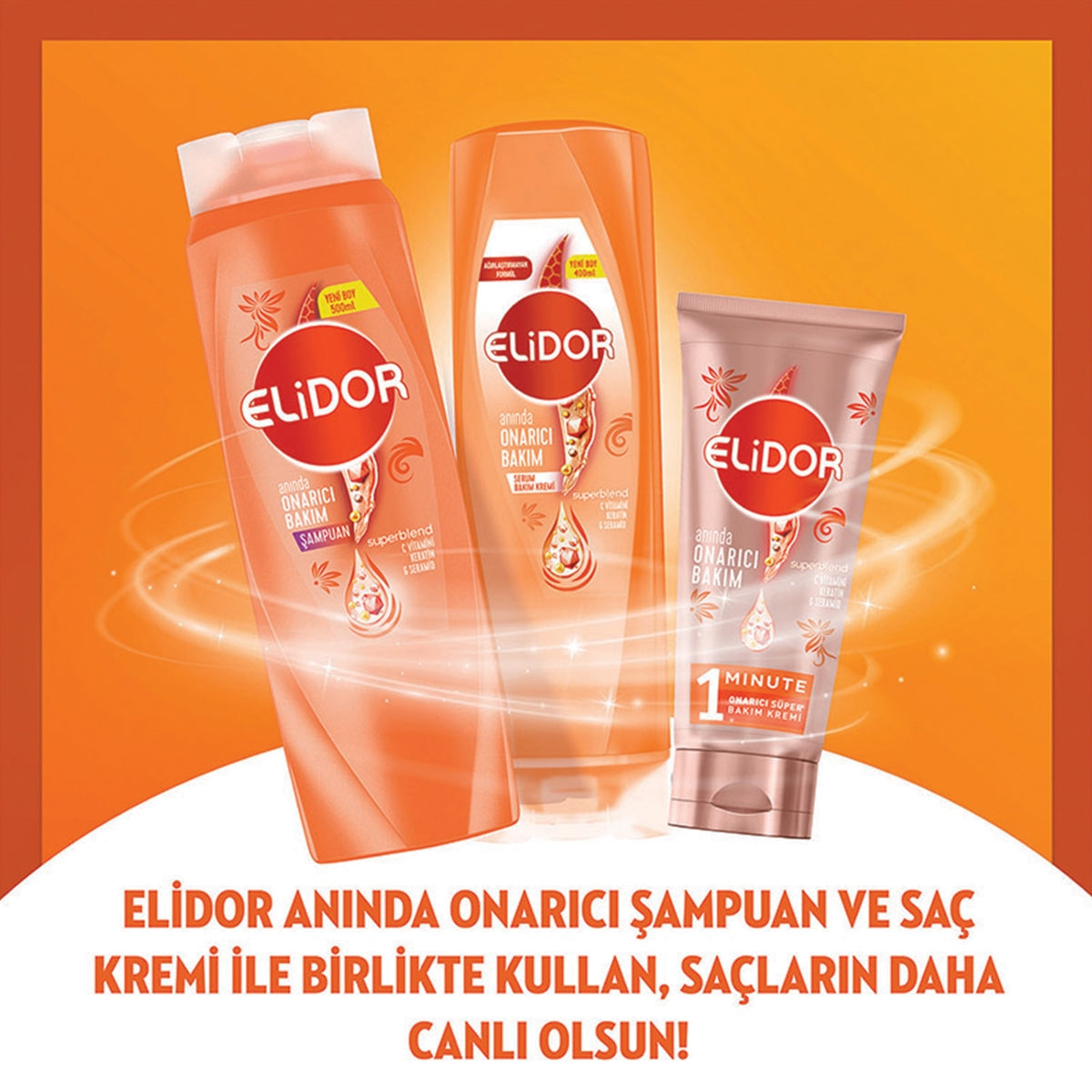 Saç Bakım Maskesi Anında Onarıcı Süper Blend 160 ml