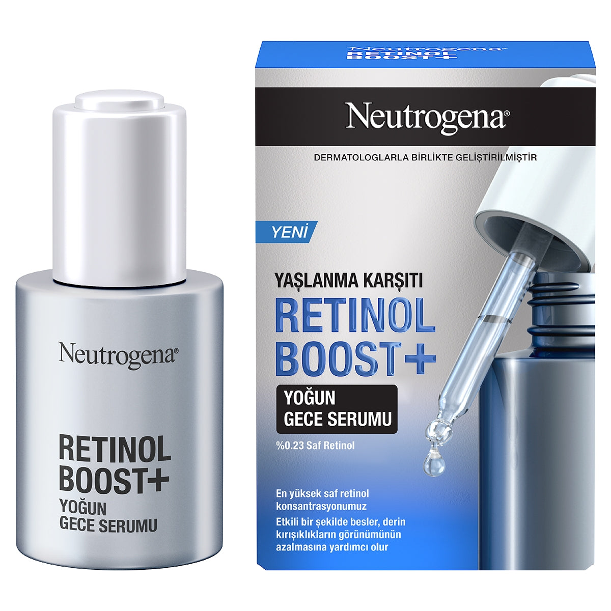 Retinol Boost Yaşlanma Karşıtı Yoğun Gece Serumu 30 ml