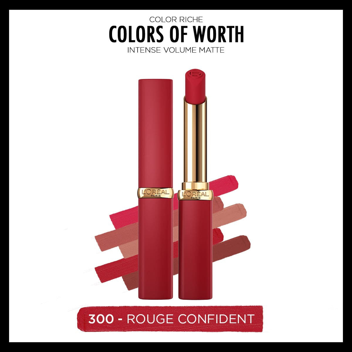 Ruj Color Riche Volume Mat 300 Rouge Confident