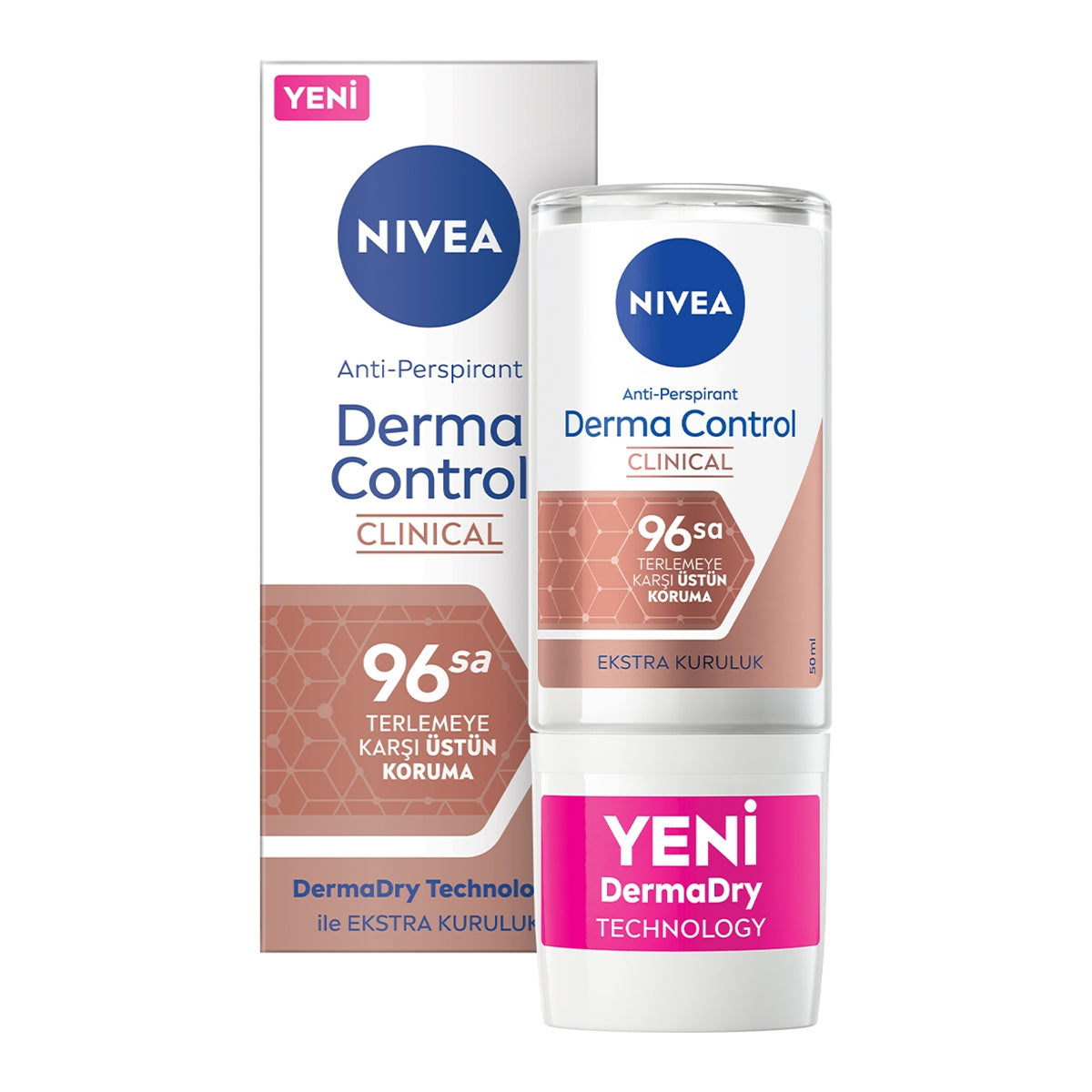 Derma Control Clinical Kadın Roll On 50 ml