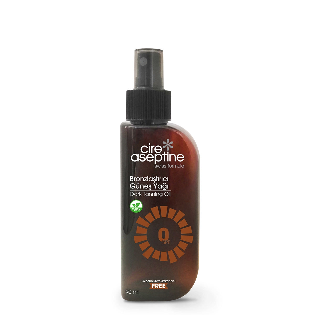 Güneş Yağı Bronzlaştırıcı SPF0 90 ml