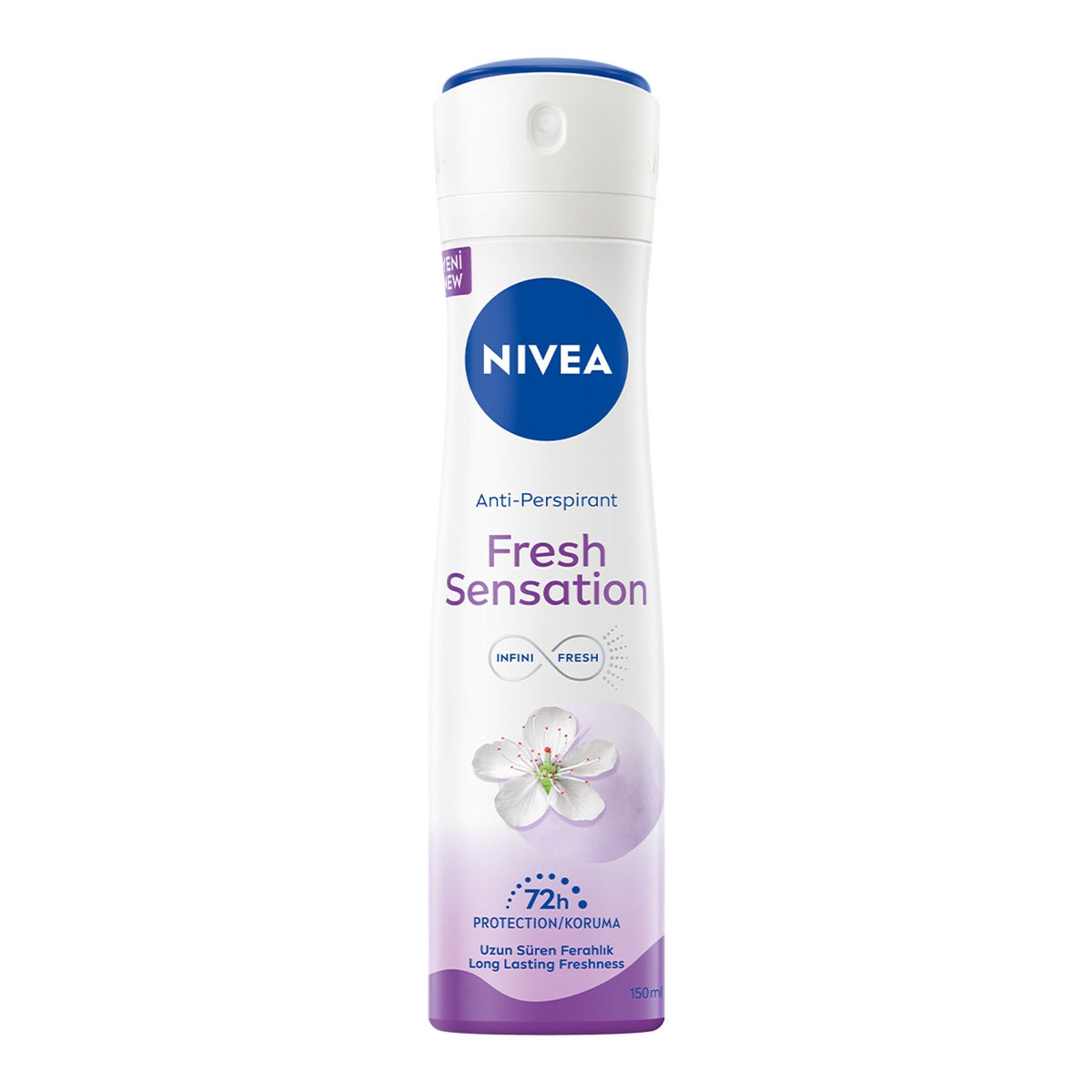 Kadın Deodorant Sprey Fresh Sensation 150 ml