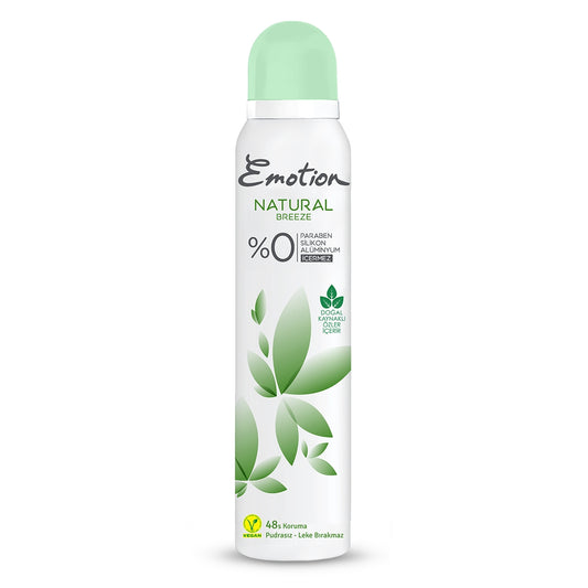 Kadın Deodorant Sprey Natural Breeze 200 ml