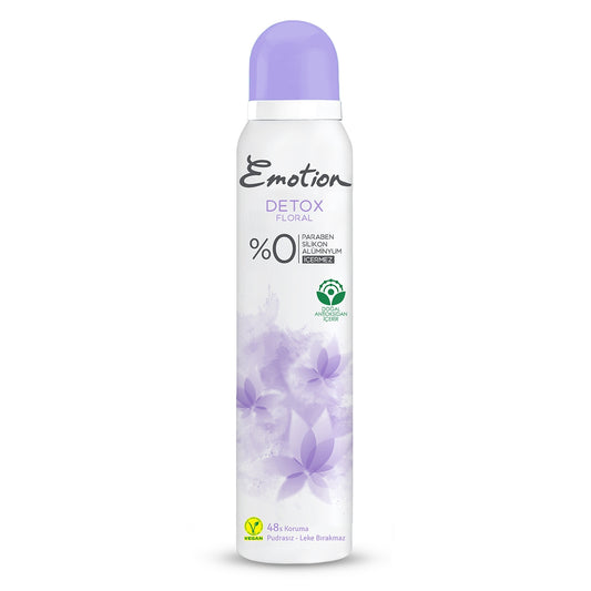 Kadın Deodorant Sprey Detox Floral 200 ml