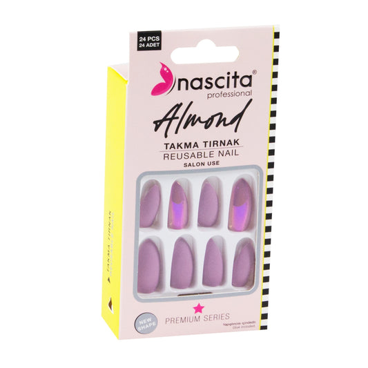 Nascita Almond 24'lü Takma Tırnak